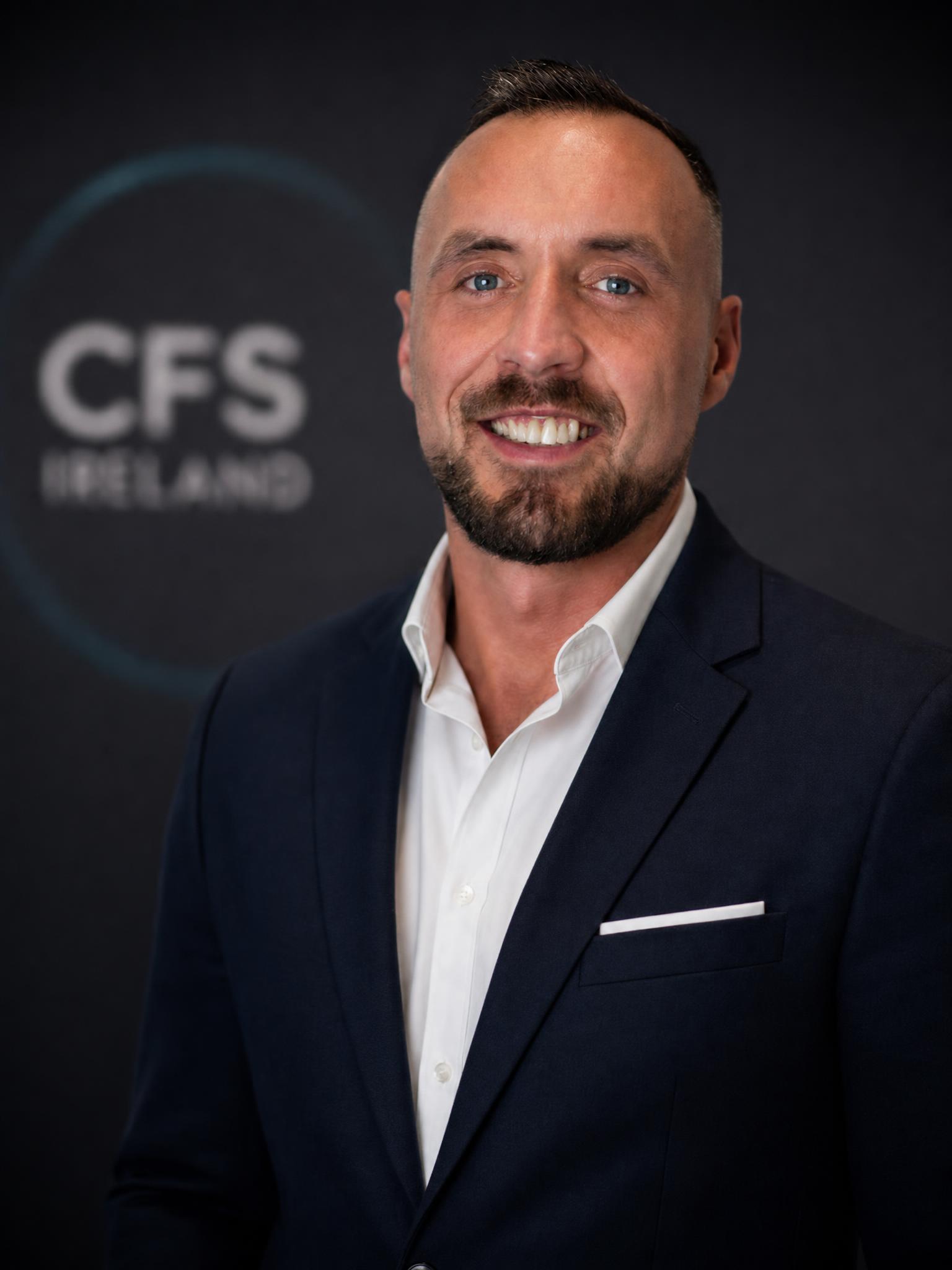 Aaron Kelly, Managing Director of CFS Ireland